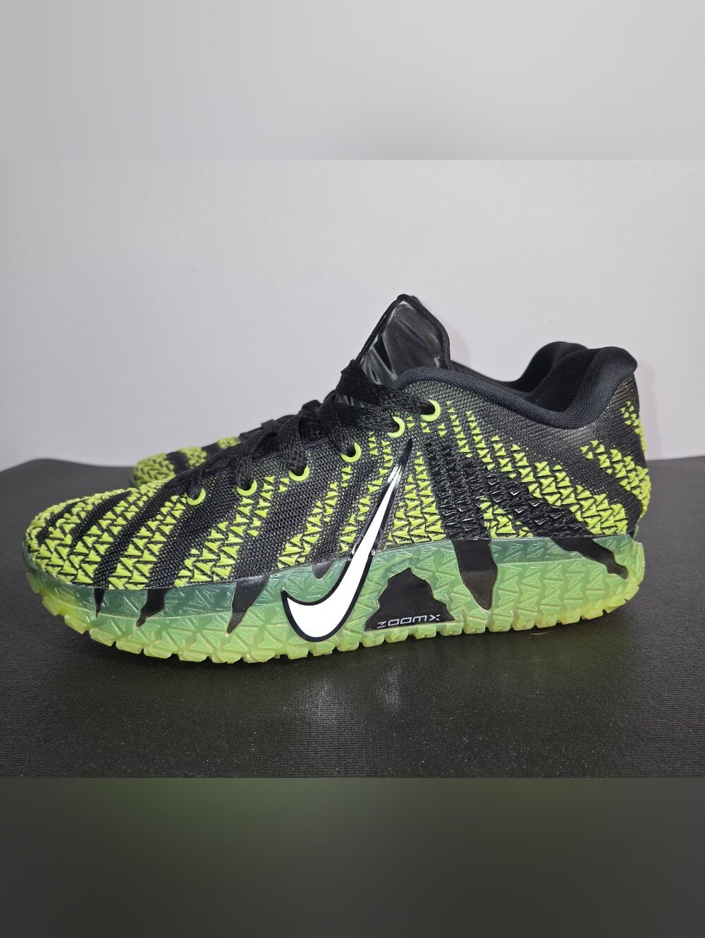 Nike I.D. Ja By 3 Custom Men Size 7 Green Black 107565-900
